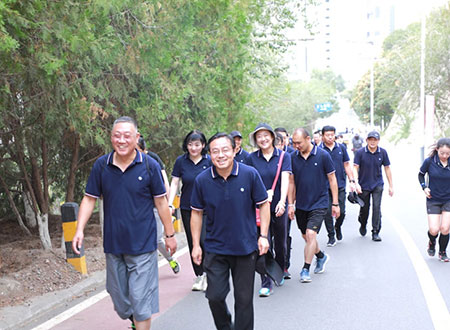 陶冶情操，激發活力——集團舉辦主題黨日暨健步走活動
